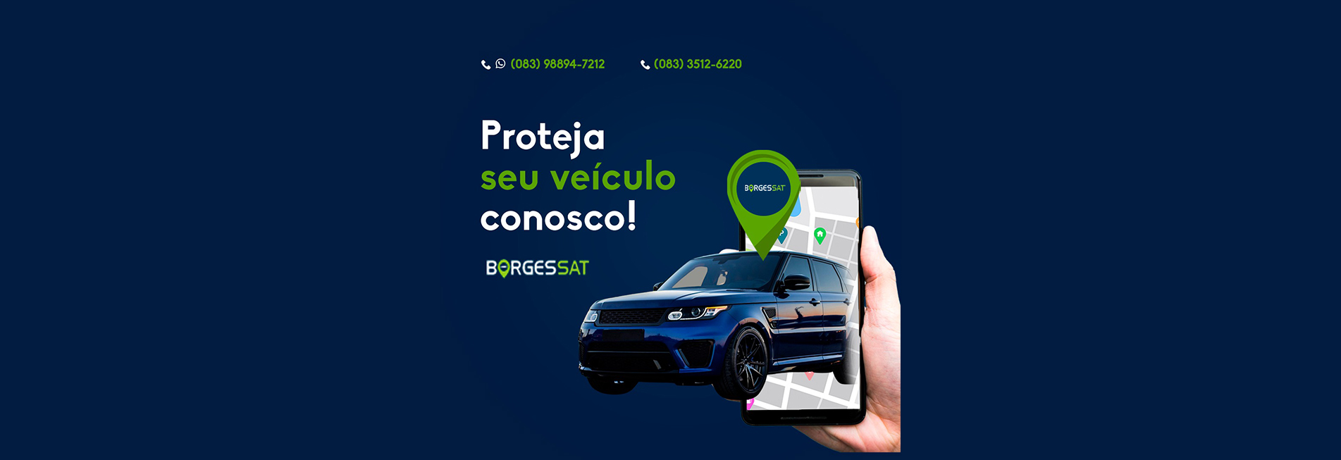Carousel de imagens de rastreamento borgessat