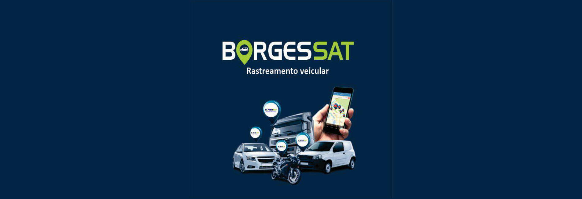 Imagem com descrição do funcionamento do sistema de rastreamento borgessat